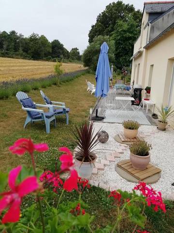 Chambre d’hôte pour 2 personnes, avec jardin à Béganne