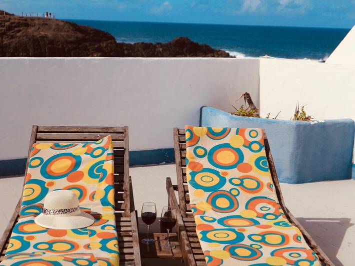 Ferienwohnung für 4 Personen, mit Balkon und Meerblick sowie Terrasse auf Fuerteventura - 3
