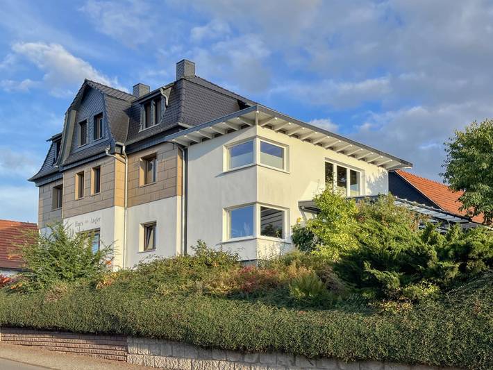 Ferienwohnung für 4 Personen, mit Terrasse und Garten in Waltershausen