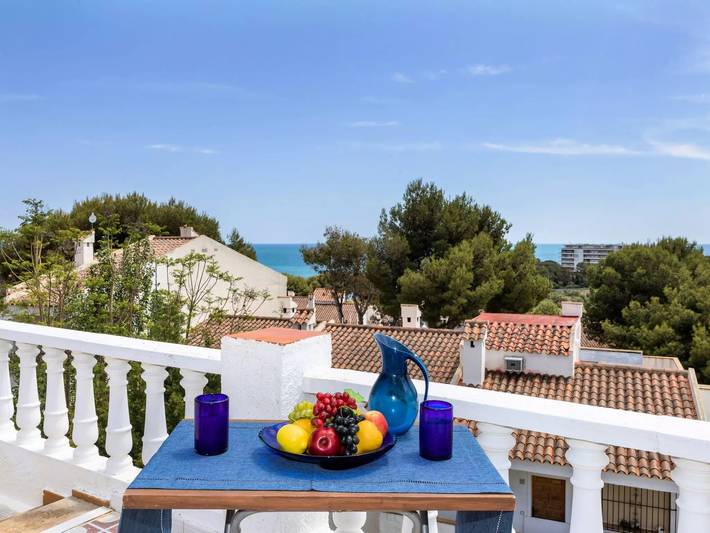 Casa rural para 4 personas, con balcón y piscina en Peñíscola