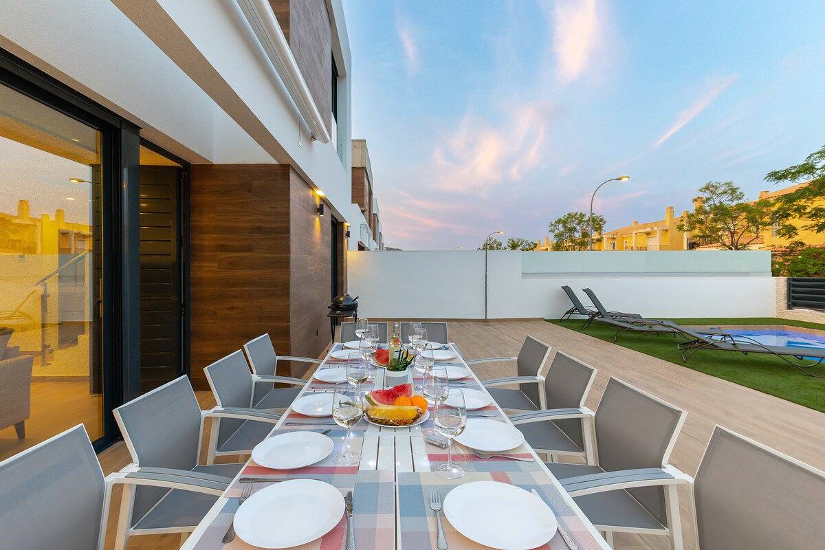 Villa für 14 Personen mit Garten in El Campello, Costa Blanca
