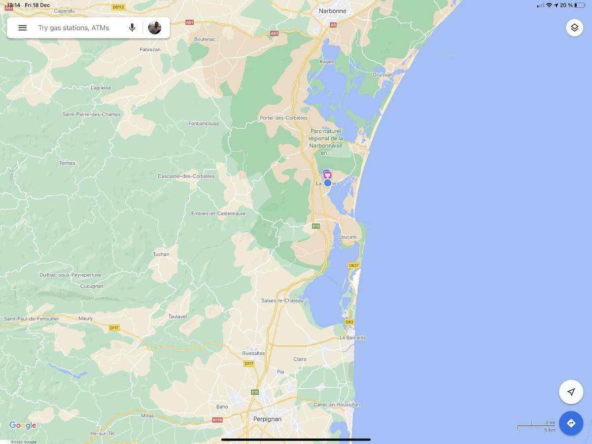 Appartement entier, Studio indépendant tout confort pour 4 personnes 25 m carrés in La Palme, Côte d'Améthyste