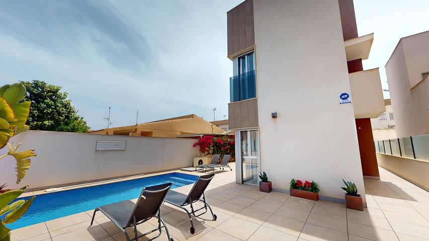 Casa rural para 6 personas, con Balcón además de Terraza y Jardín en San Javier - 3