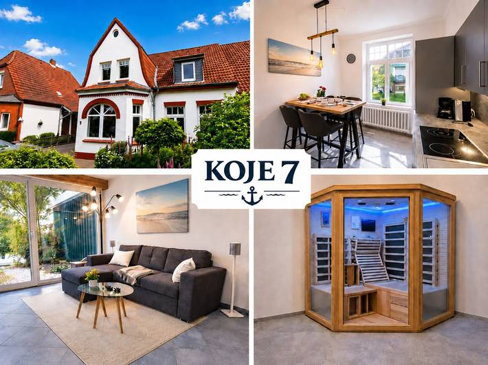 Ferienwohnung für 4 Personen, mit Garten und Sauna in Garding