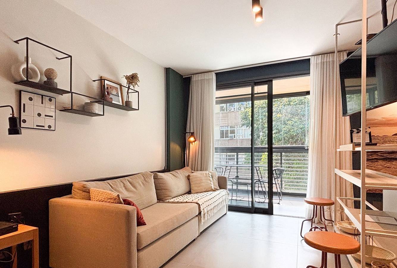 Apartamento entero, Beautiful loft with balcony in Ipanema in Ipanema, Río de Janeiro