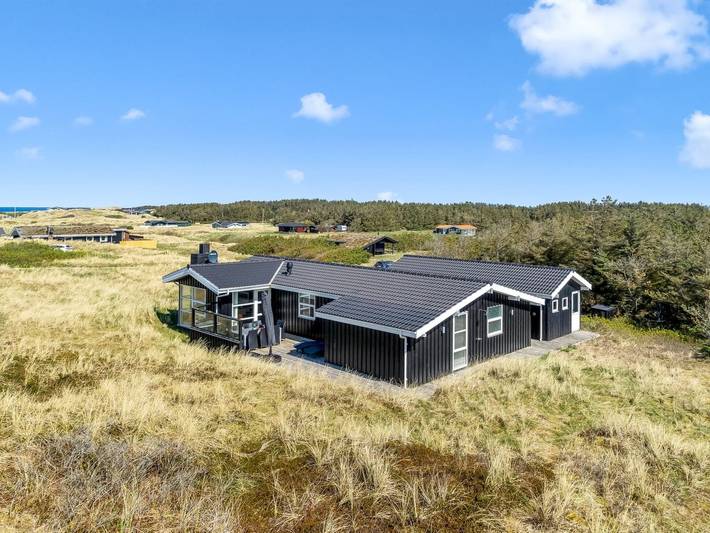 Ferienhaus für 6 Personen, mit Terrasse und Sauna, mit Haustier in Grønhøj Strand