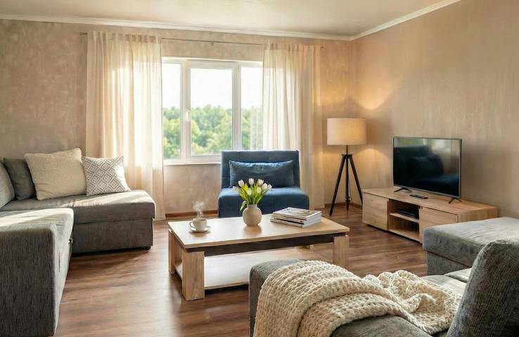 Location de vacances pour 5 personnes, avec jardin ainsi que vue et sauna dans Otepaa - 3