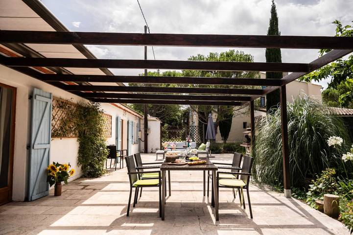 Gîte pour 4 personnes, avec piscine et terrasse, animaux acceptés à Montréal (Lanquedoc-Roussillon) - 3