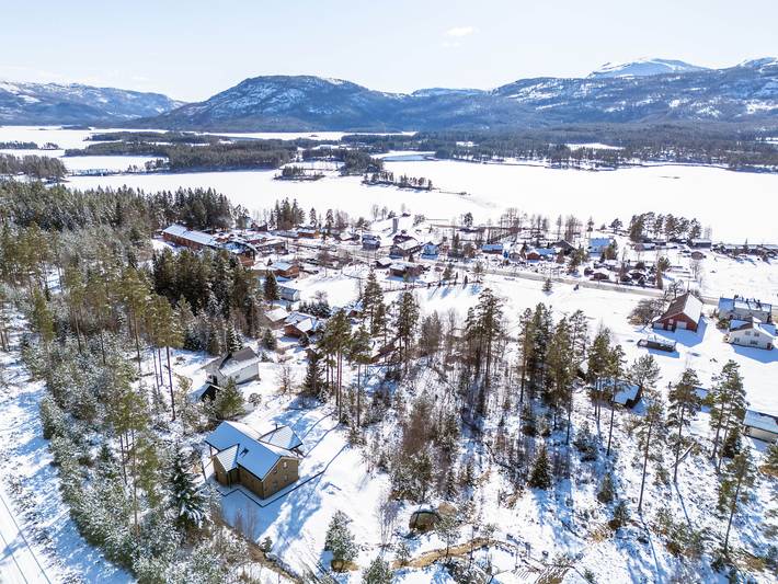 Fjellhytte for 8 personer, med terrasse og hage i tillegg til sauna i Vrådal