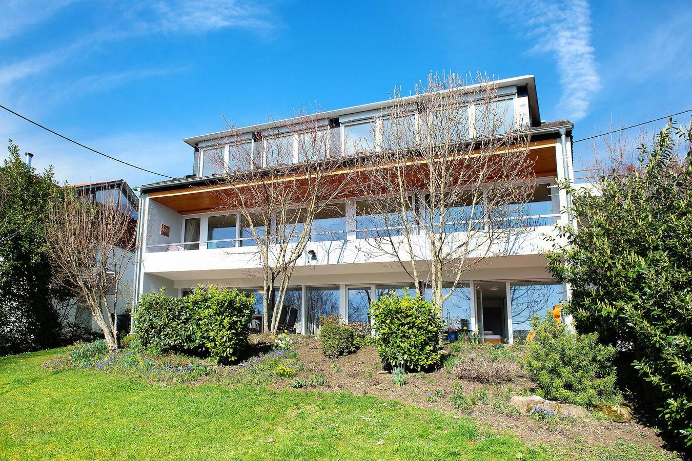 Ganze Wohnung, Moderne Ferienwohnung "Gartenterrasse" mit Gartenterrasse und Wlan in Meersburg, Region Bodensee-Oberschwaben