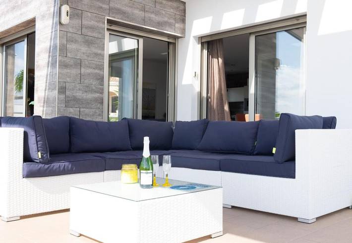 Casa rural para 6 personas, con jardín además de terraza y piscina en San Fulgencio - 2