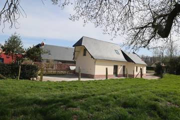 Gîte pour 4 personnes, avec vue et jardin, animaux acceptés à Bouillancourt-en-Séry