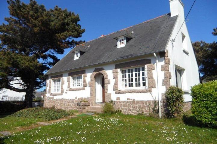 Gîte pour 6 personnes, avec jardin et terrasse, animaux acceptés dans Plage Toul Bihan