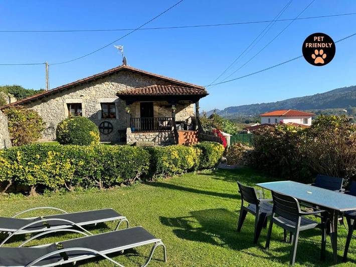 Casa rural para 7 personas, con jardín - 1