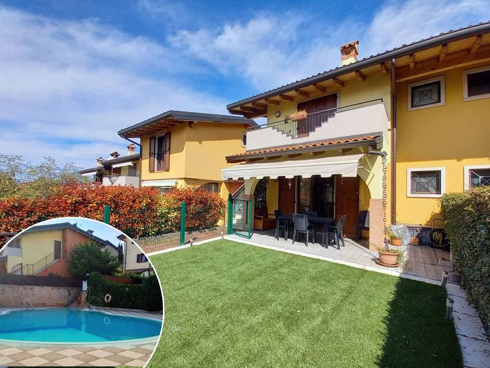 Location de vacances pour 5 personnes, avec jardin et piscine à Colà