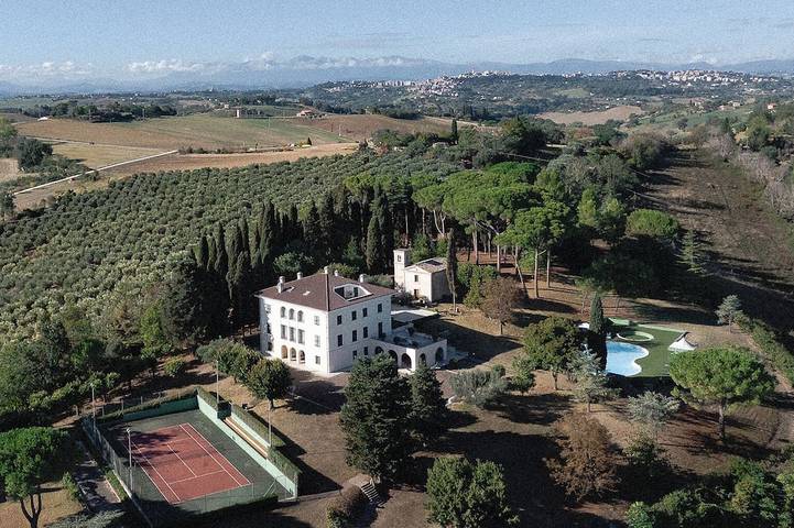 Villa pour 18 personnes, avec jardin, animaux acceptés - 1
