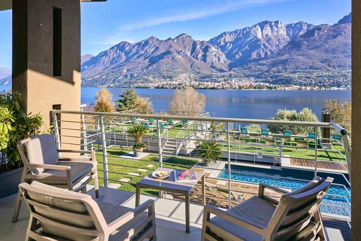 Location de vacances pour 5 personnes, avec jacuzzi et piscine ainsi que sauna et jardin à Oliveto Lario - 3