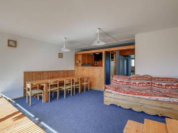 Gîte pour 7 personnes, avec terrasse, animaux acceptés dans Arc 1600