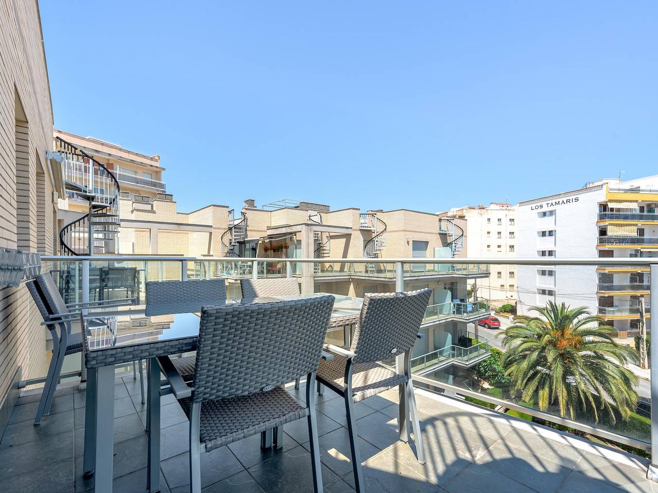 Apartamento vacacional entero, Vistas espectaculares al mar mediterráneo in Miami Playa, Costa Dorada