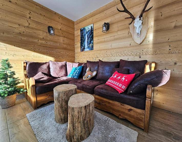 Chalet pour 8 personnes, avec vue et jardin