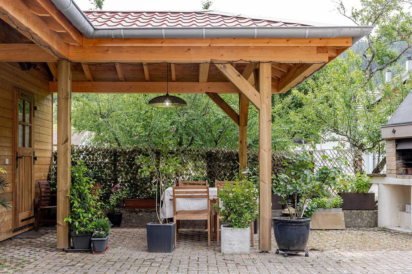 Appartement entier, Appartement de vacances "Gite Béthanie" avec vue sur montagne, terrasse privée en bois et Wi-Fi in Steige, Région de Sélestat-Erstein