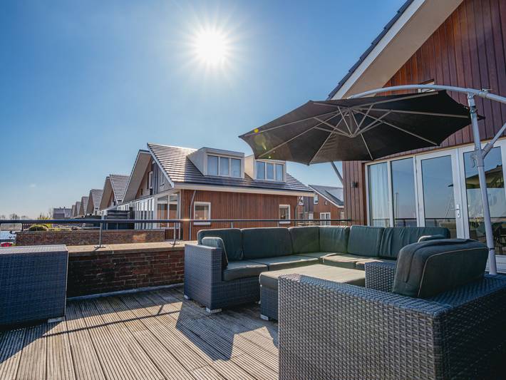 Vakantieappartement voor 4 personen, met terras en uitzicht op het meer, met huisdier in Uitgeest