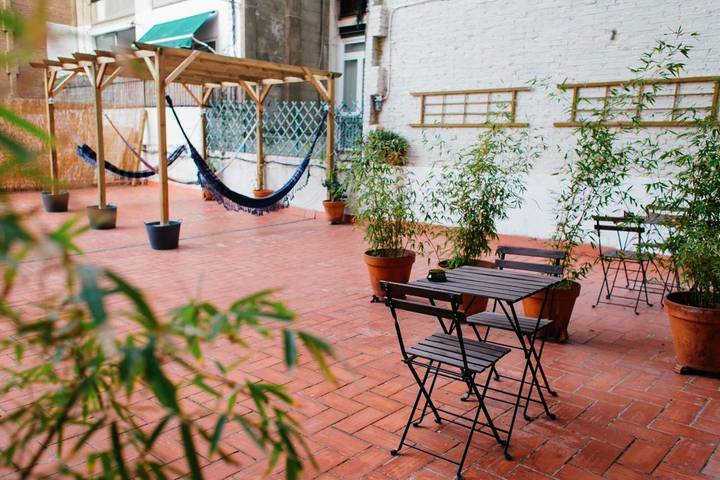 BnB für 2 Personen, mit Terrasse in Barcelona