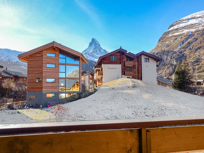 Gîte pour 6 personnes, avec jardin et balcon à Zermatt - 2