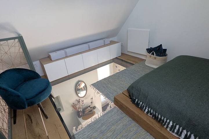 Ferienhaus-Superior-Gartenblick-Ensuite mit Dusche in Vernon (Normandie), Évreux und Umgebung