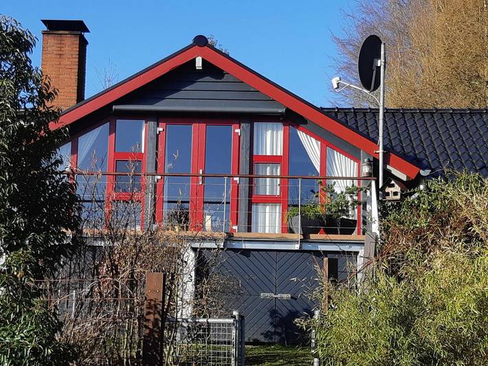 Ferienhaus für 4 Personen, mit Terrasse und Garten