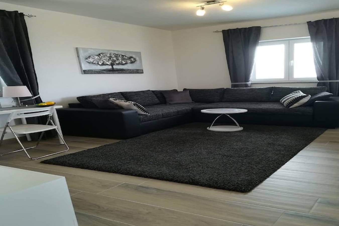 Ganze Wohnung, Apartment Villa Bijele Stijene - Two Bedroom Apartment with Terrace and Sea View in Karlobag, Naturpark Velebit