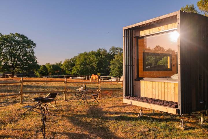 Location de vacances pour 2 personnes, avec Jardin à Puybegon