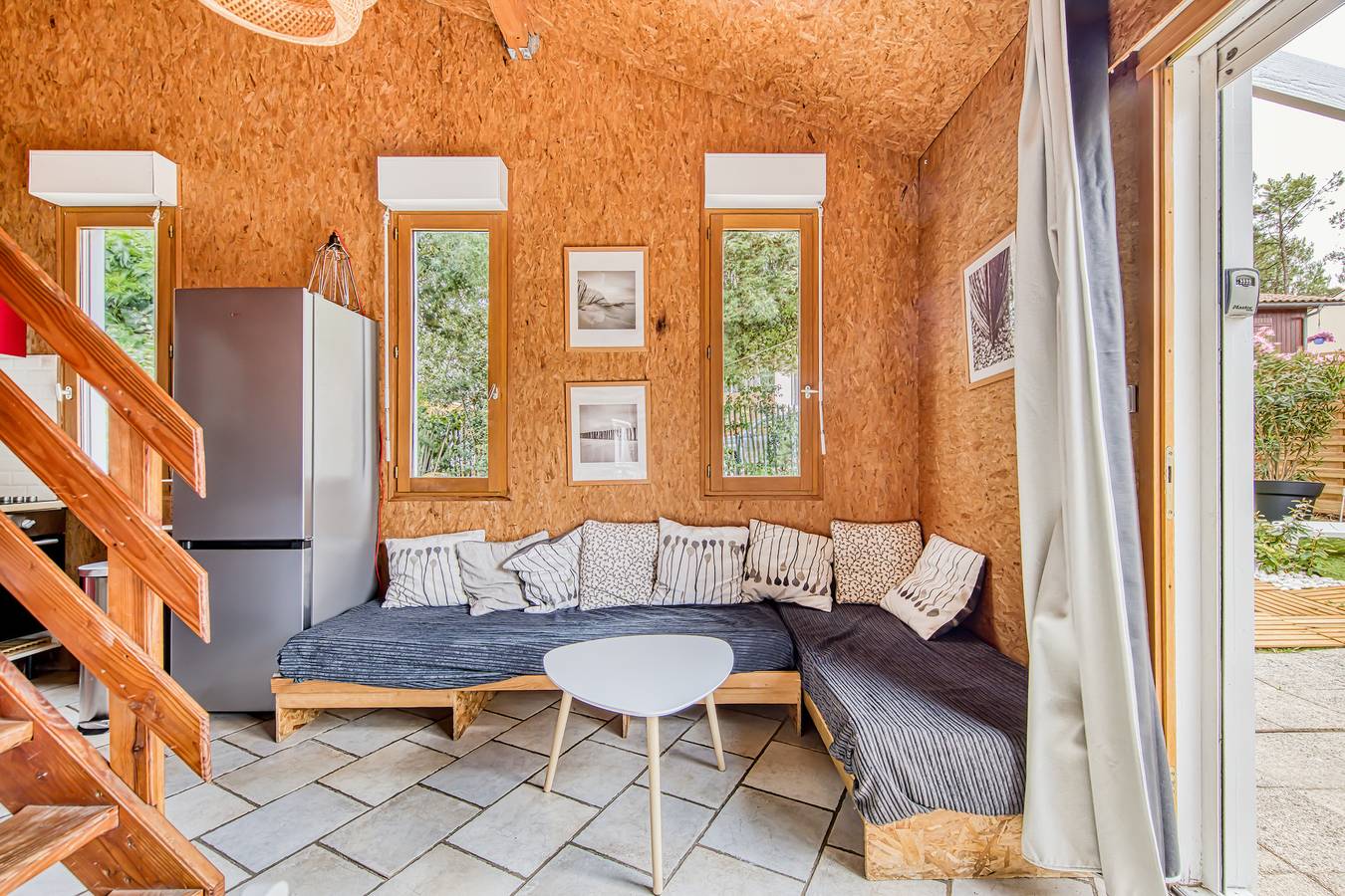 Casa de vacaciones 'De Gauche' con terraza privada y jardín privado in Hourtin, Parque natural regional del Médoc