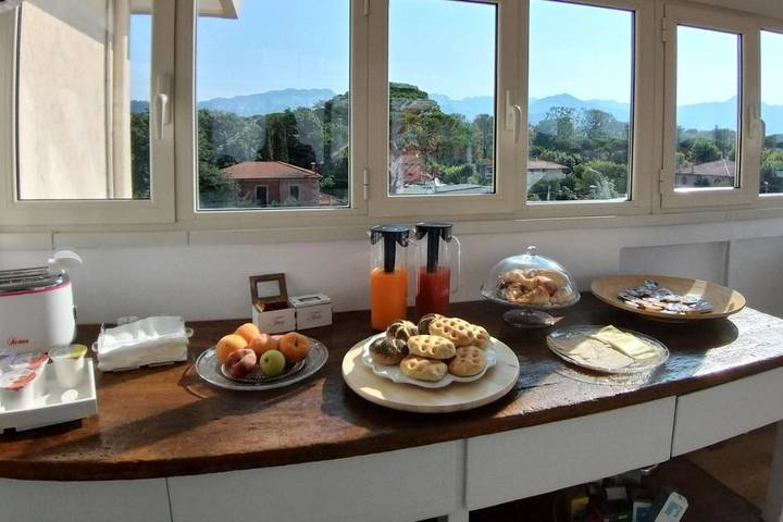 Chambre d’hôte pour 4 personnes, avec vue et terrasse à Carrare - 3