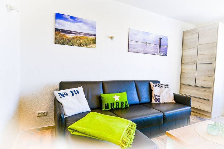 Ferienwohnung für 3 Personen, mit Seeblick und Sauna sowie Ausblick und Balkon in Sahlenburg - 3