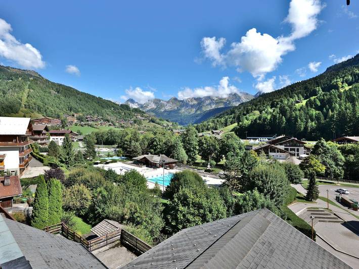 Appartement de vacances pour 4 personnes, avec balcon à Le Grand-Bornand