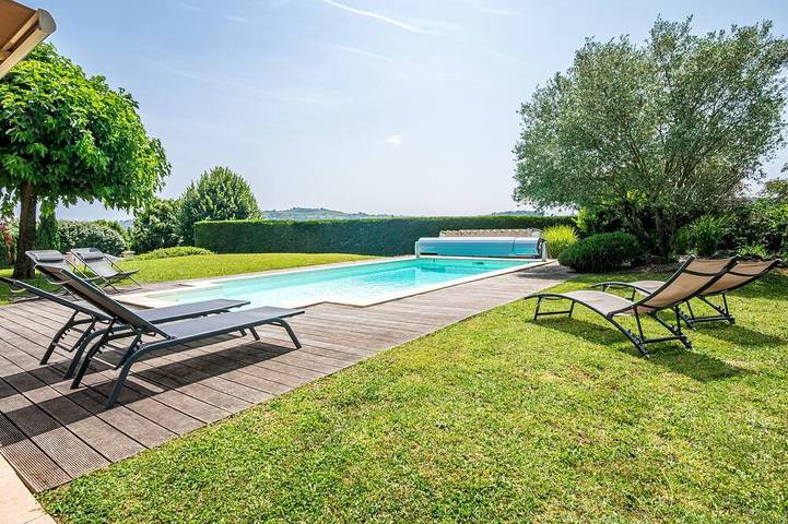 Maison de vacances pour 9 personnes, avec terrasse et jardin