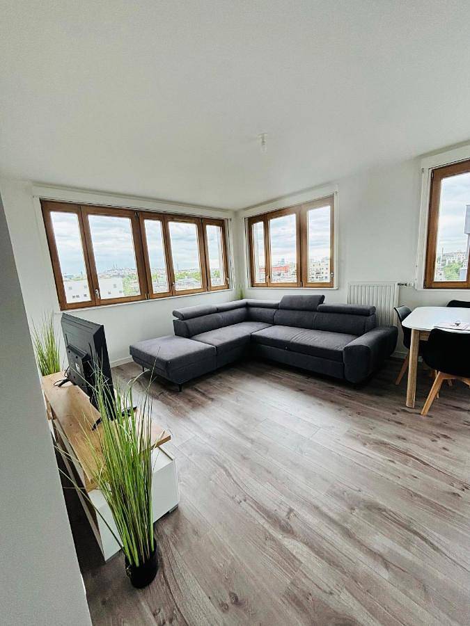 Gîte pour 6 personnes, avec vue dans La Plaine Saint-Denis