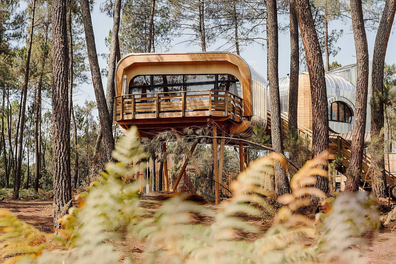 Treehouse 6 people in Beauziac, Nérac und Umgebung