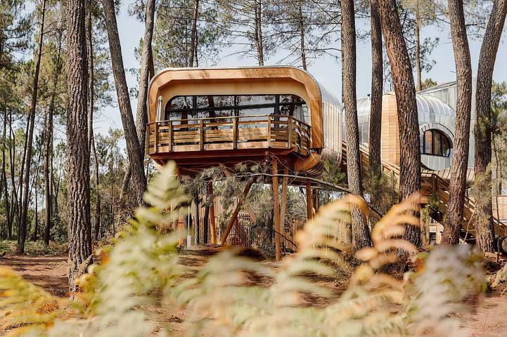 Treehouse 6 people in Beauziac, Région de Nérac