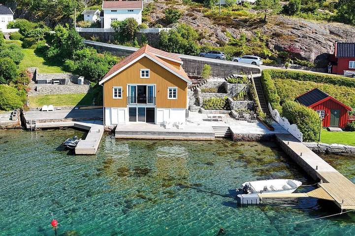 Blockhütte für 10 Personen, mit Balkon und Garten - 1