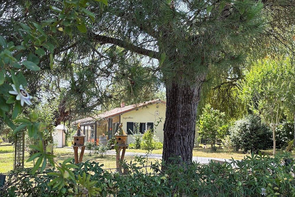 Très agréable et fonctionnelle maison plain pied 80m² dans écrin de verdure. in Eugénie-les-Bains, Landes