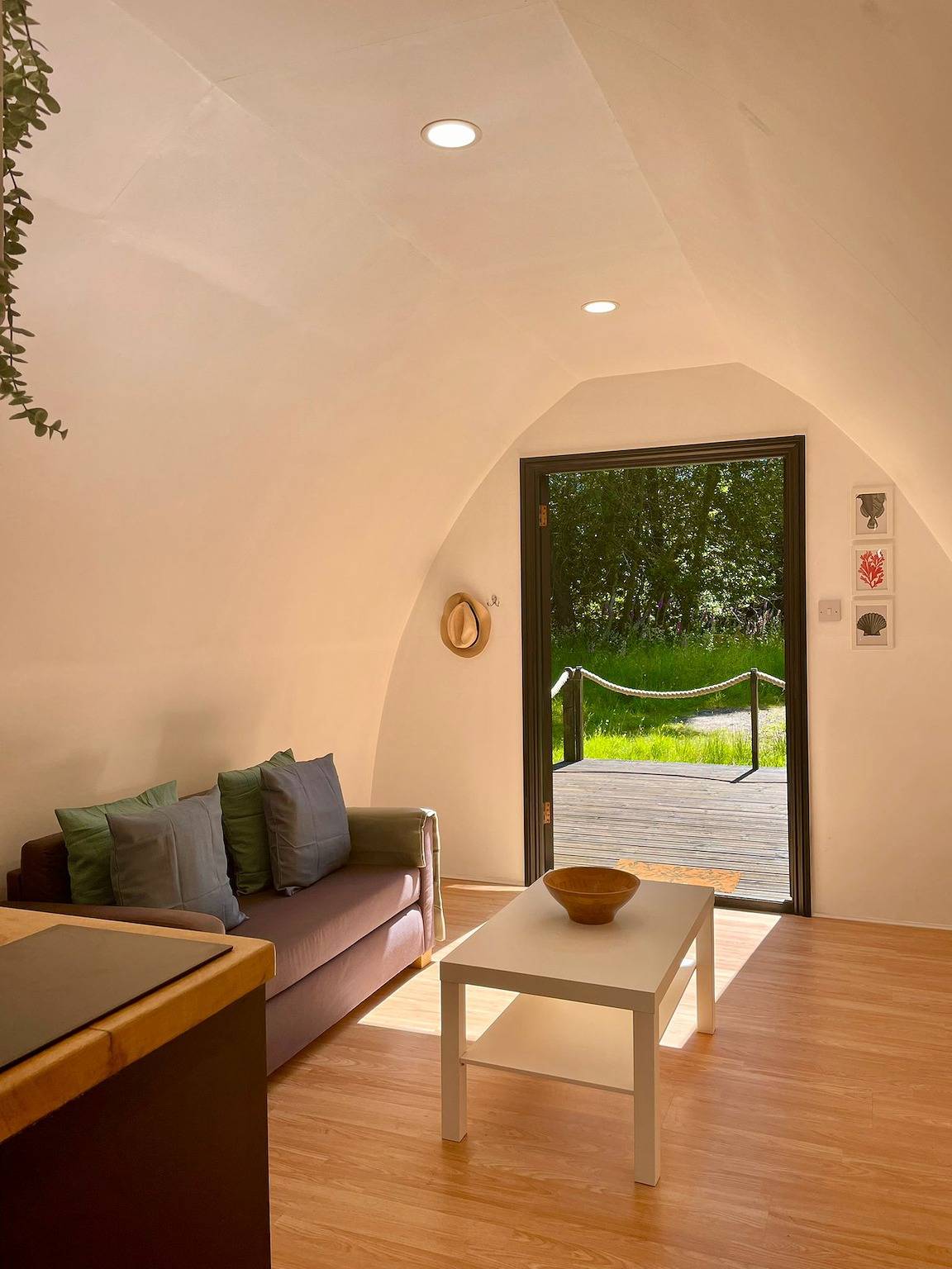 Cabaña Trepatroncos en Cloudshill Glade in Dorset