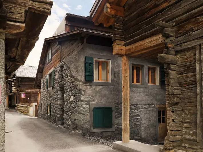 Ganze Wohnung, 3 Pièces 5 Personnes in Bagnes, Walliser Alpen