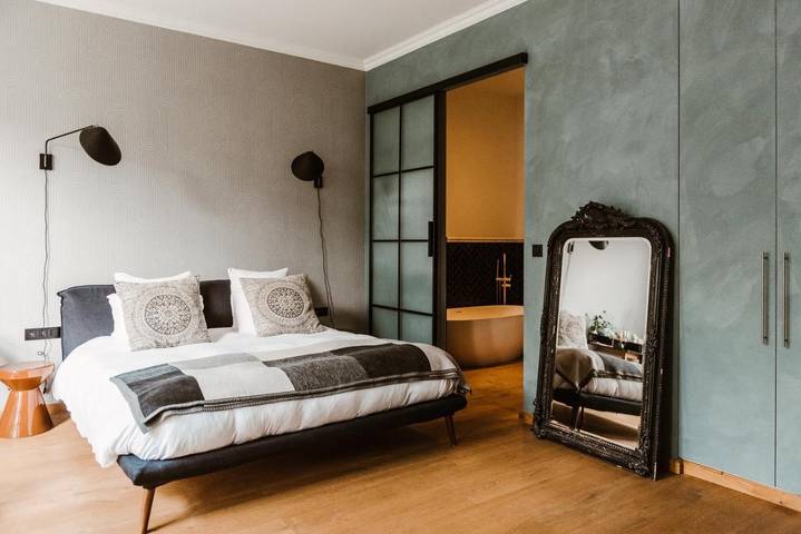 Hôtel pour 2 personnes, avec jardin ainsi que terrasse et vue à Termonde