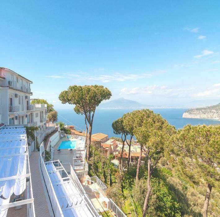 Ośrodek wypoczynkowy dla 4 osób, z ogród i basen, Dla rodziny w Sorrento