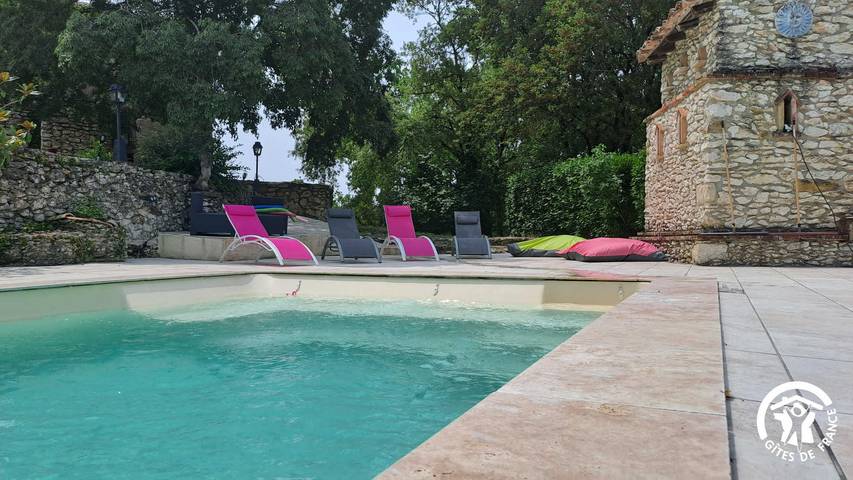 Gîte pour 4 personnes, avec piscine et terrasse à Castelnau-de-Montmiral - 3