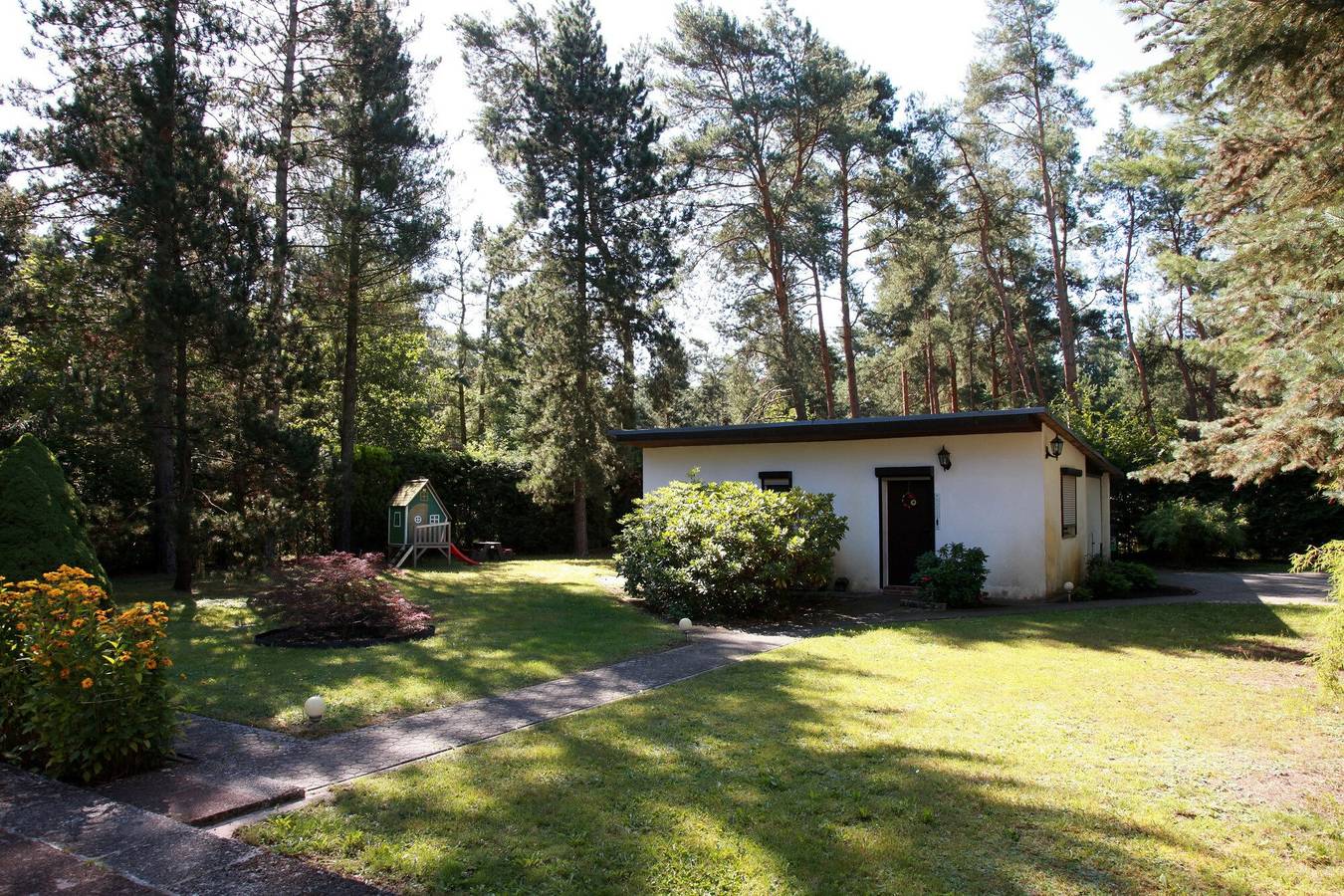 Ferienhaus 'Haus Waldidyll Am Briesensee' mit privater Terrasse, privatem Garten und Wi-Fi in Briesensee, Neu Zauche