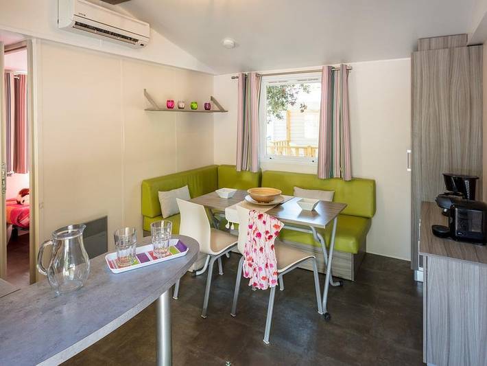 Camping pour 6 personnes, avec bassin pour enfant à Torreilles - 3