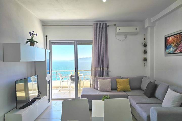 Gîte pour 3 personnes, avec vue sur l’océan et balcon à Saranda - 2